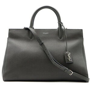 Saint Laurent Cavalieve Gorge handbag leather brown